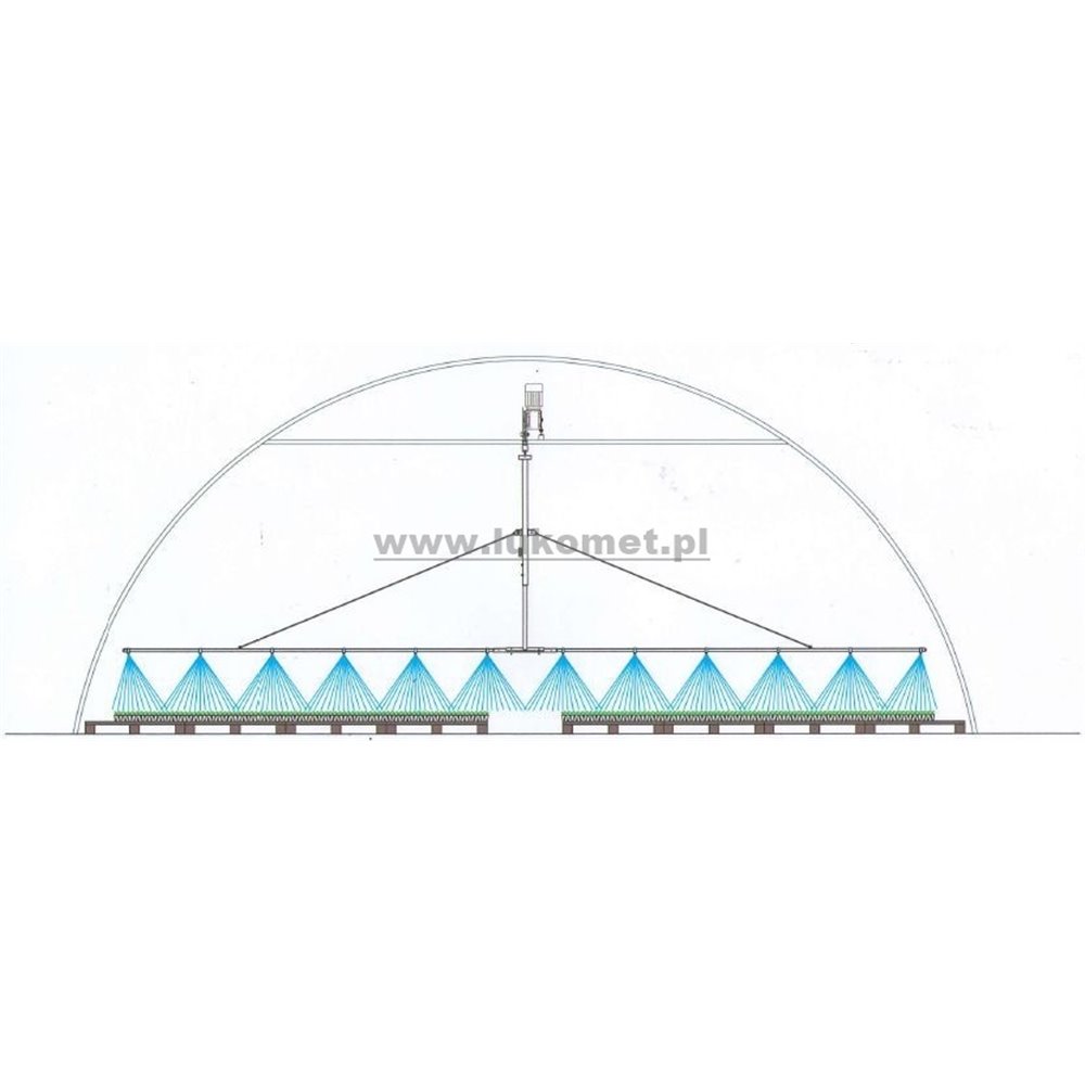 Podwieszana Belka Polewowa do tunelu