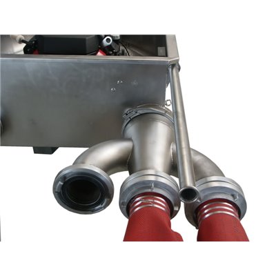 Pompa popowodziowa wielkiej wydajności pływająca