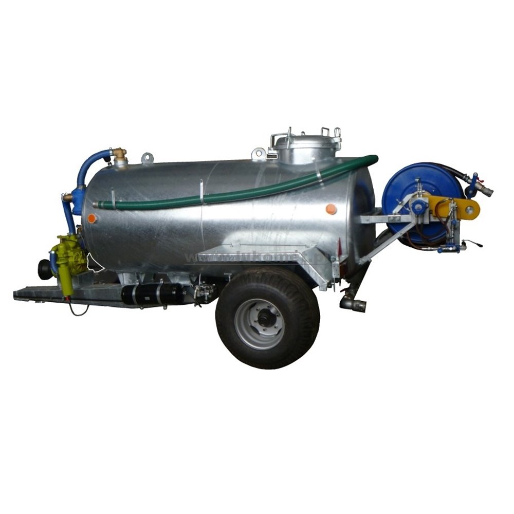 Przyczepa do transportu i dystrybucji oleju