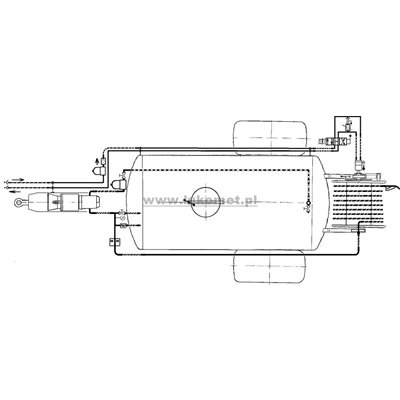 Przyczepa do transportu i dystrybucji oleju