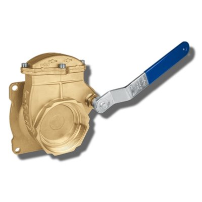 Zasuwy  klinowe mosiężne z dźwignią