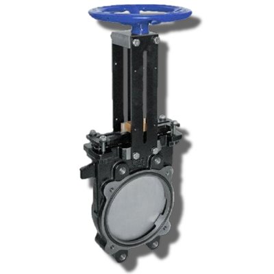 Zasuwy nożowe żeliwne GLADIO