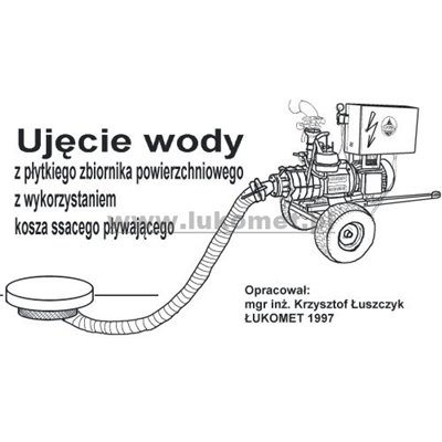 Ujęcia wody z koszem pływającym