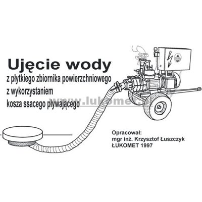 Ujęcia wody z koszem pływającym