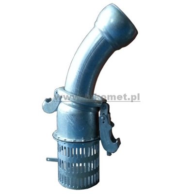 Kosze z zaworem stopowym, łukowe, męskie typ B