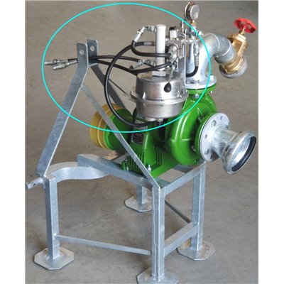 Próżniowe zawadnianie wspomagane hydrauliką ciągnika