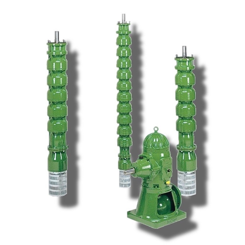 Pompownia ciągnikowa głębinowa wałowa