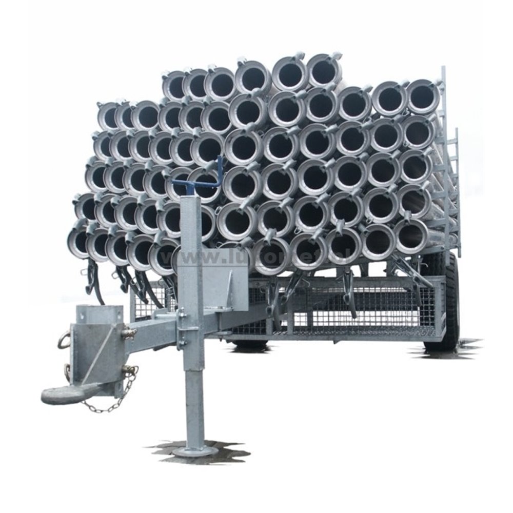 Mobilny rurociąg deszczowniany szubkozłączny na wozie