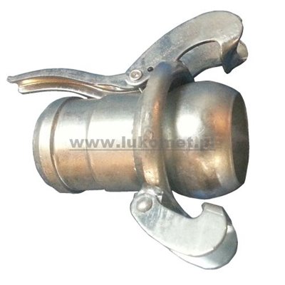 Okucia szybkozłączne rur PE, męski typ B