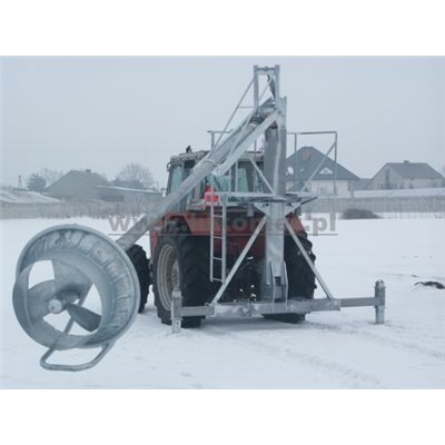 Mieszadło ciągnikowe (wałowo-śmigłowe słupowe, sektorowe obrotowe)