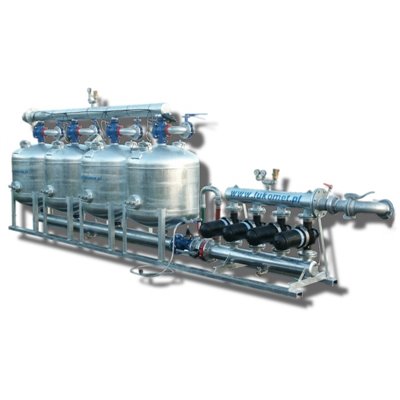 Stacja oczyszczania wody 4 zbiornikowa