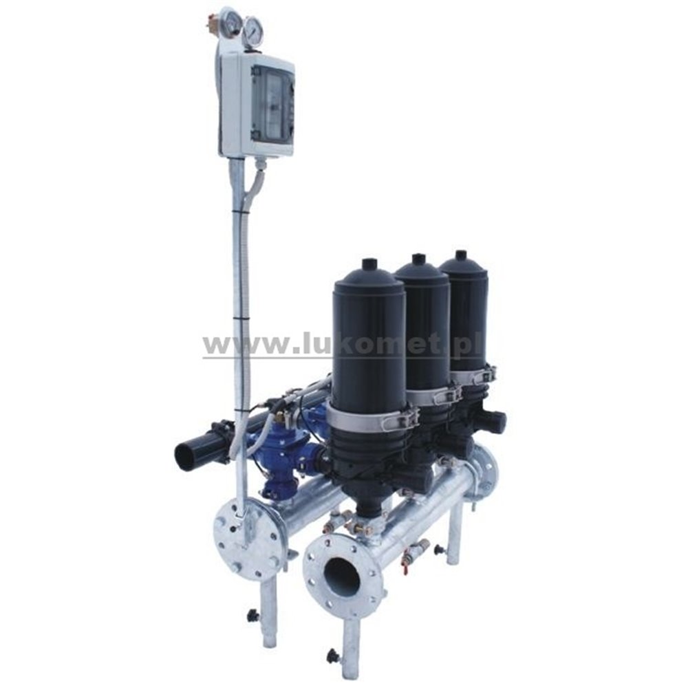 Stacja oczyszczania wody z filtrami dyskowymi