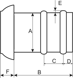 Okucia szybkozłączne węży ssących, męskie typ C