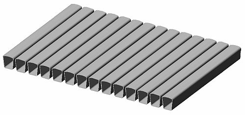 Ruszta kanałowe stalowe ŁUKOPROFIL