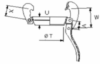 Pierścień zamykający typu BAUER