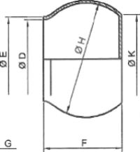 Wytłoczka kulowa typu D